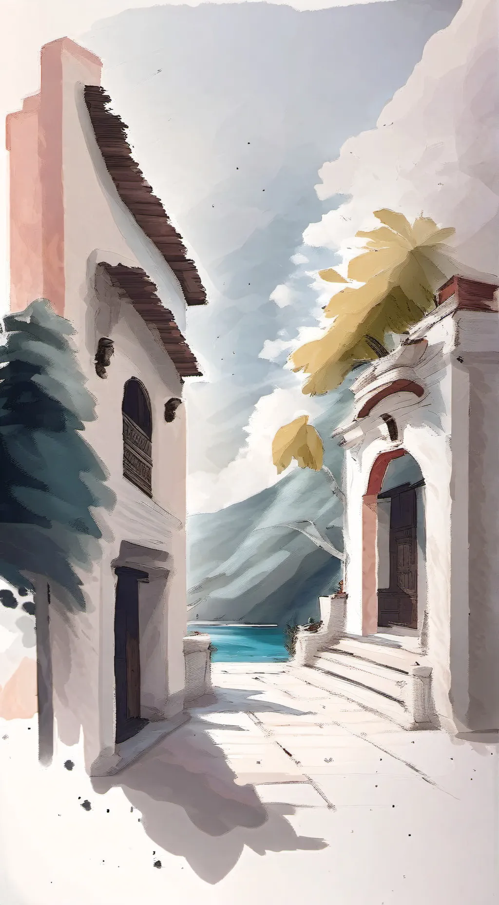 ai character: mansion maldita background