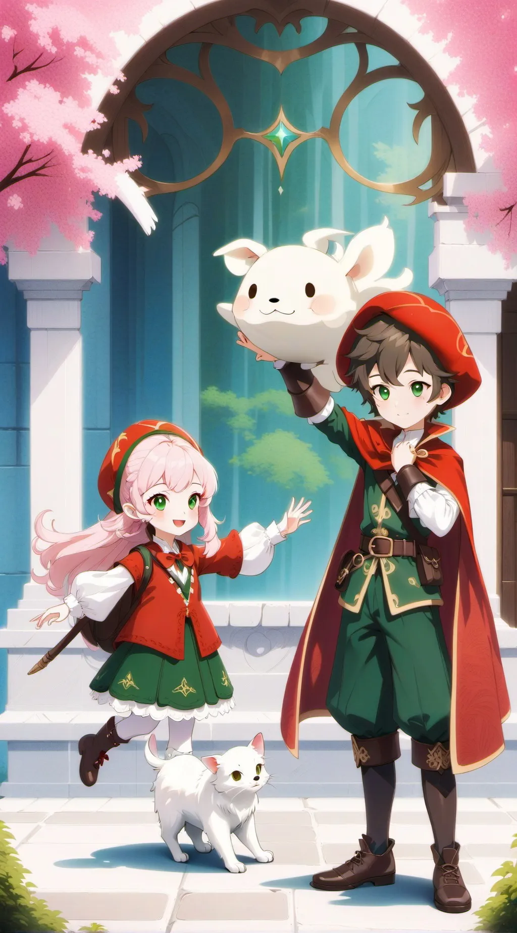 ai character: tu hermanita background