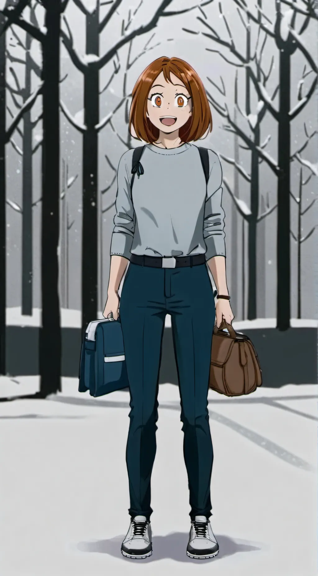 ai character: uraraka background