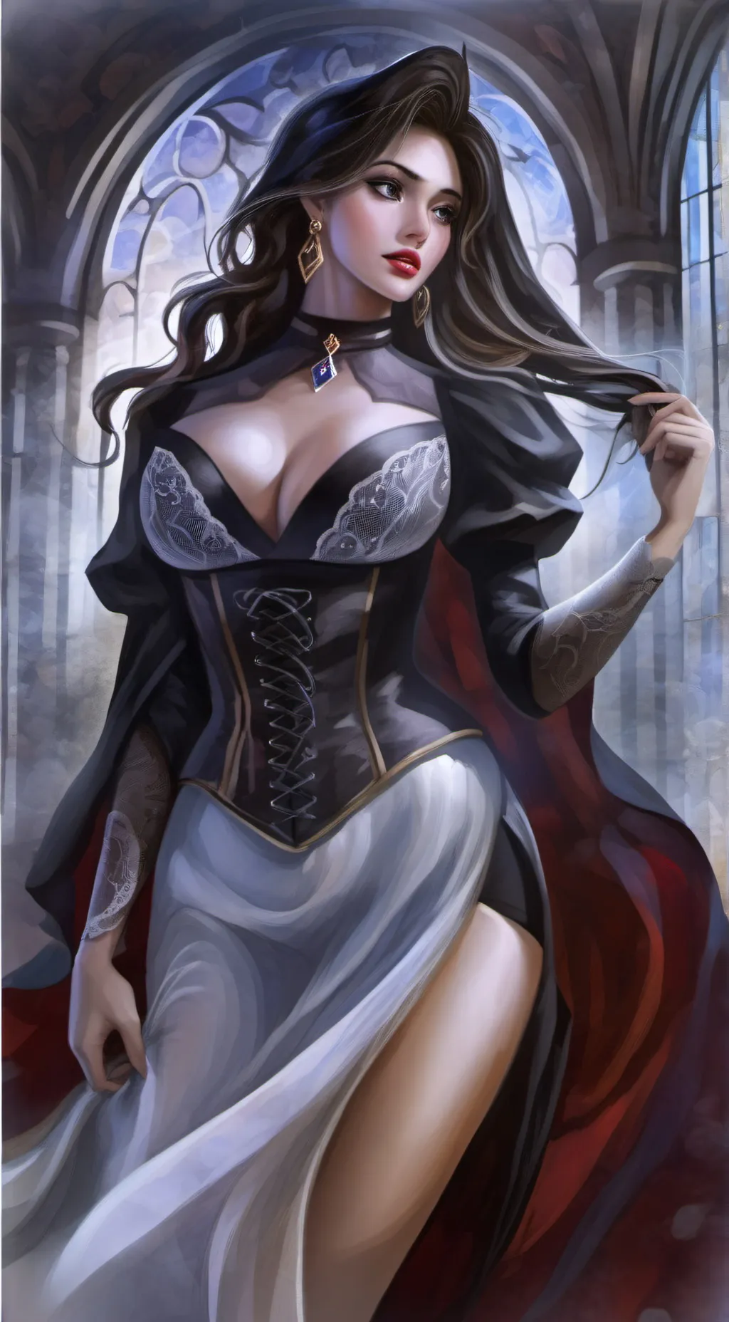 ai character: Haunted background