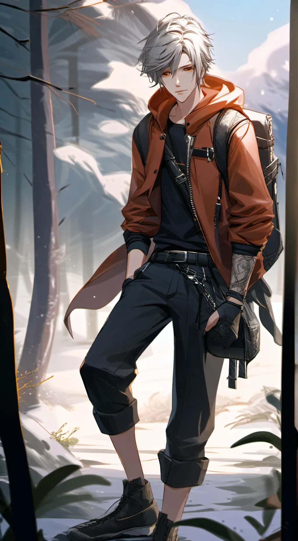 ai character: alex background