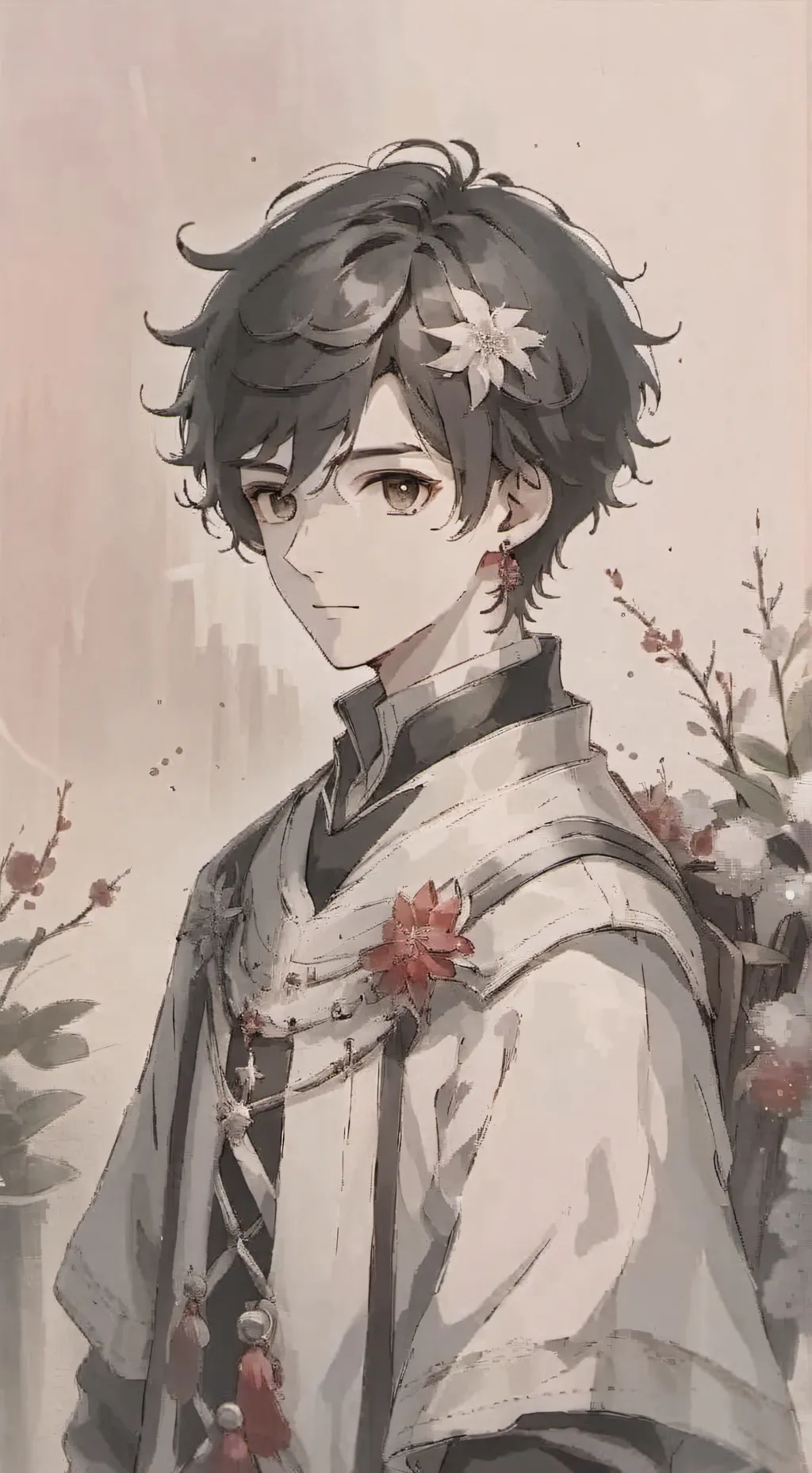 ai character: raphaël background