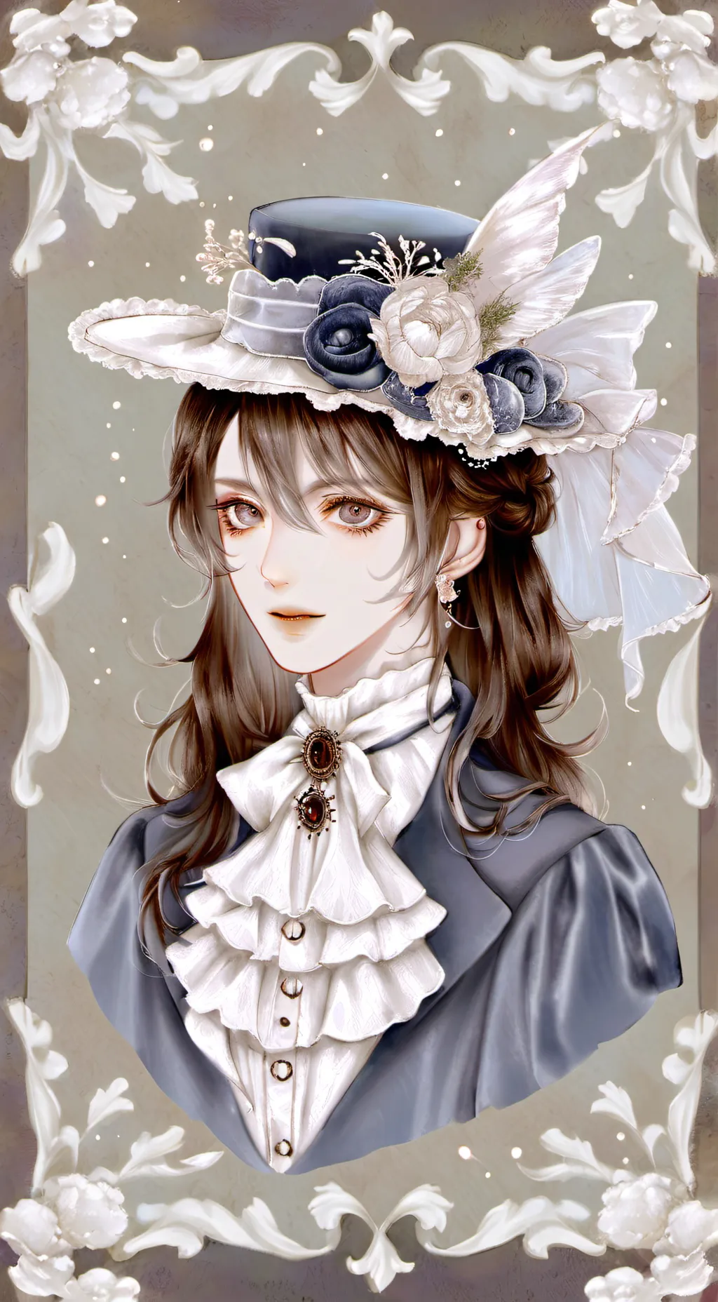 ai character: ur the lost queen👑 background