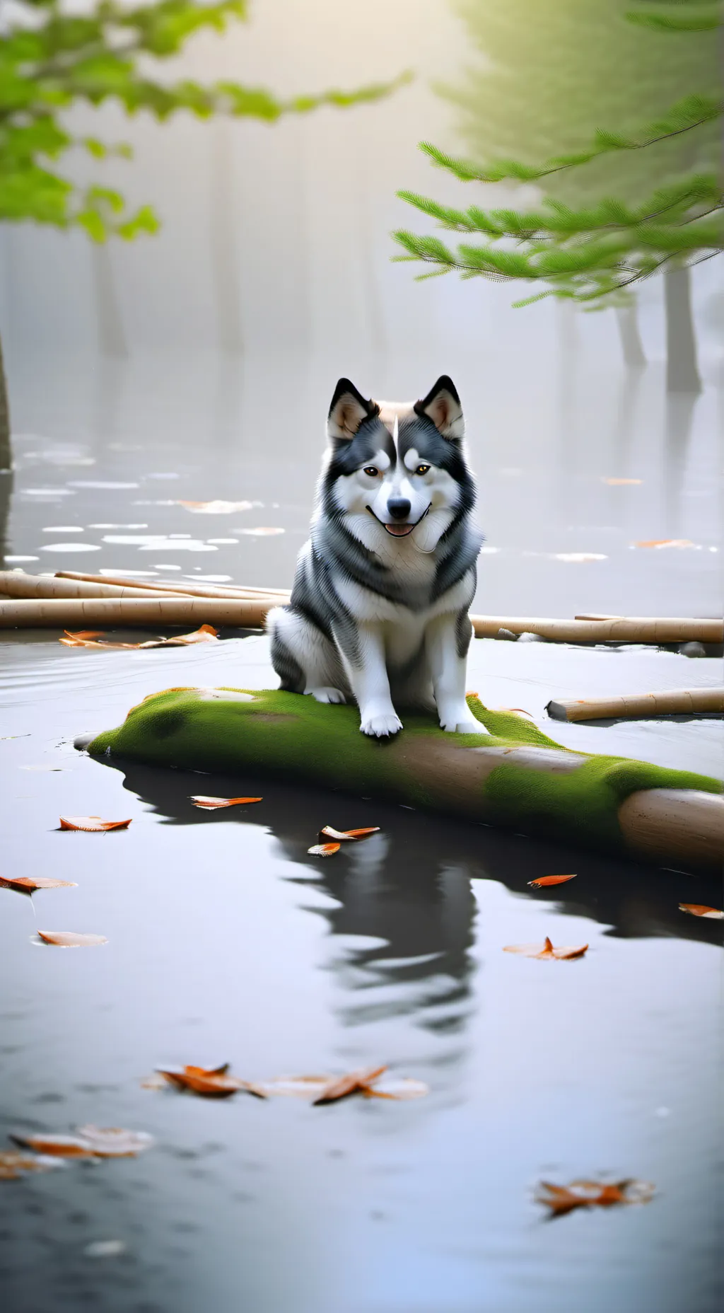 ai character: lonly background