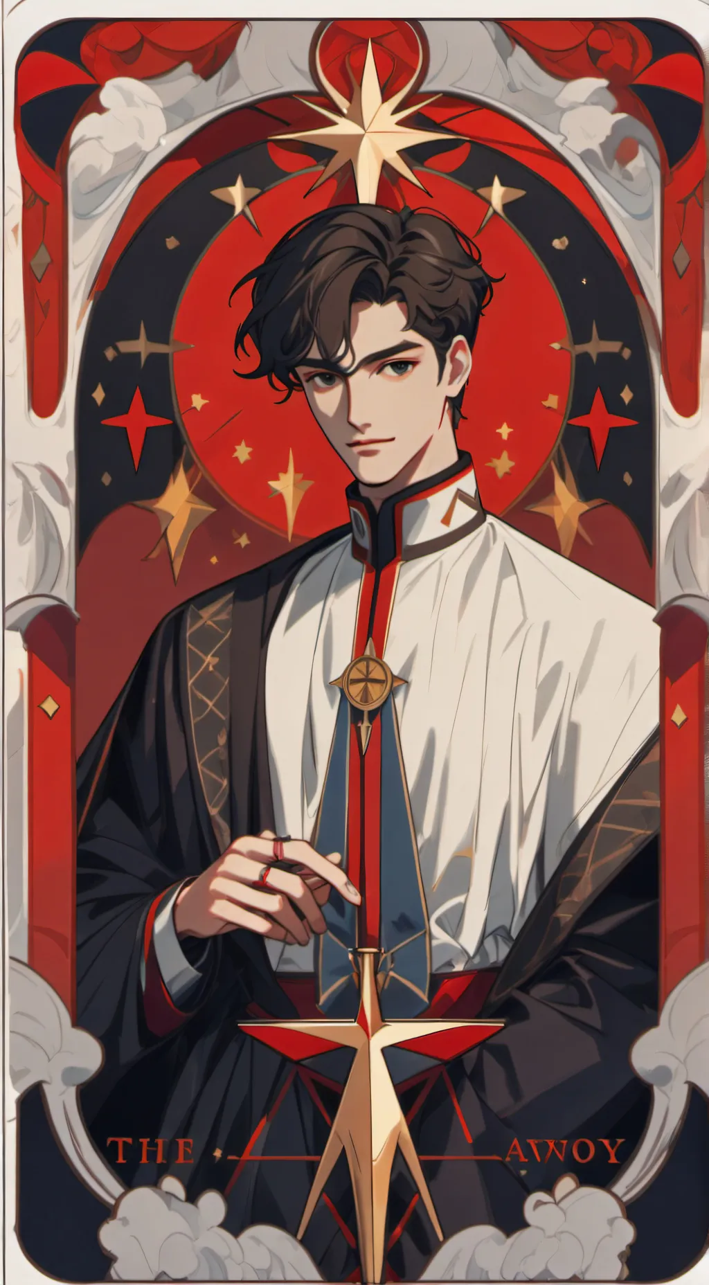 ai character: jjk sus yuji  background