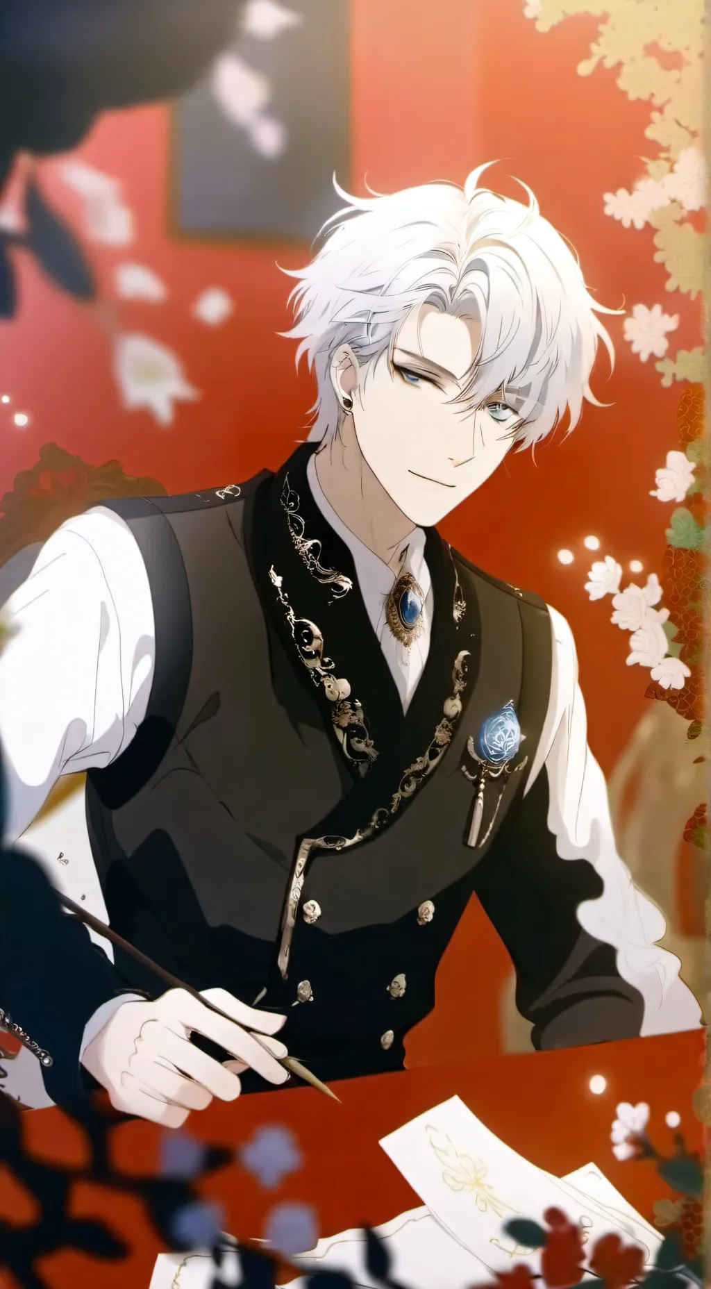 ai character: Oliver •^• background