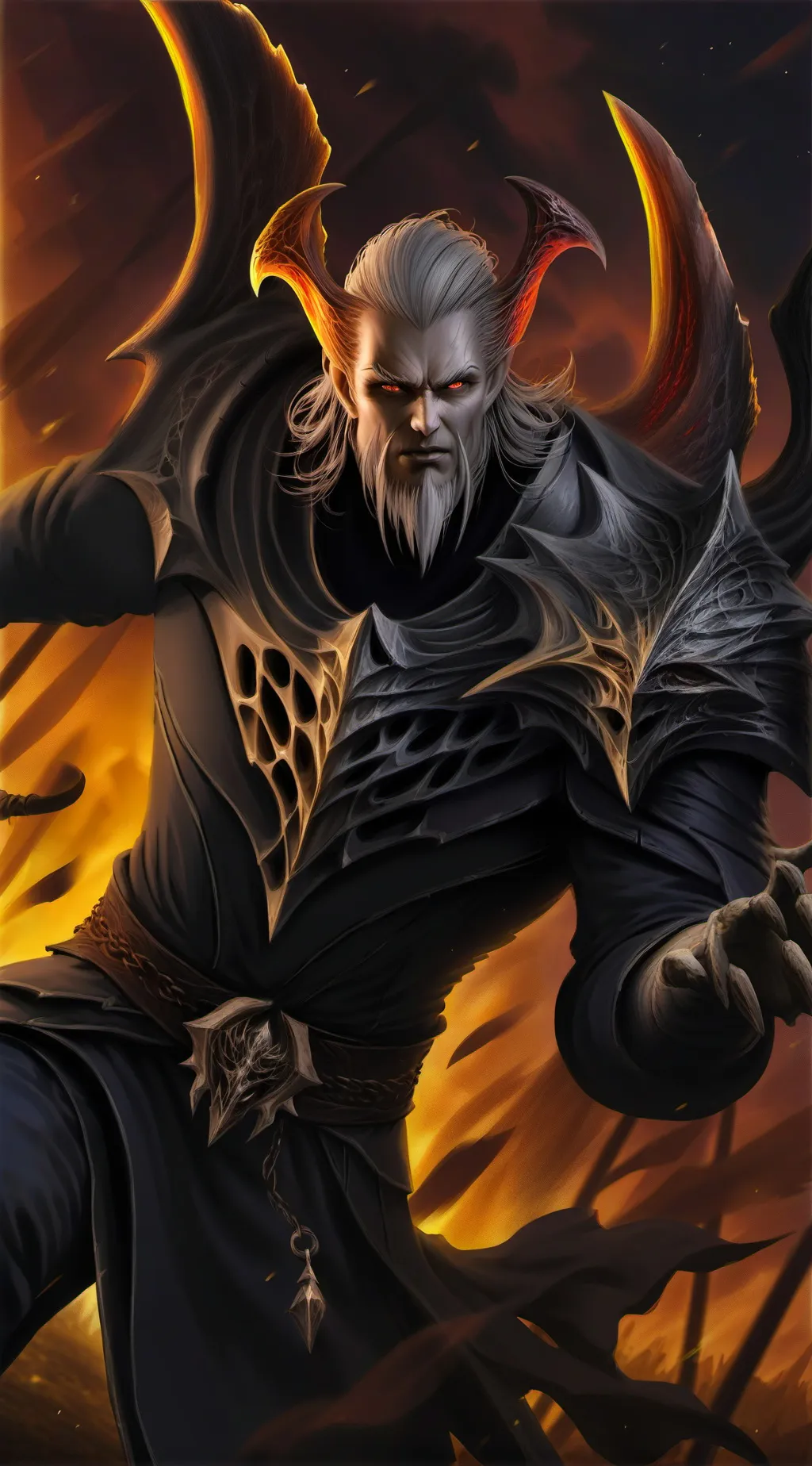 ai character: David  background