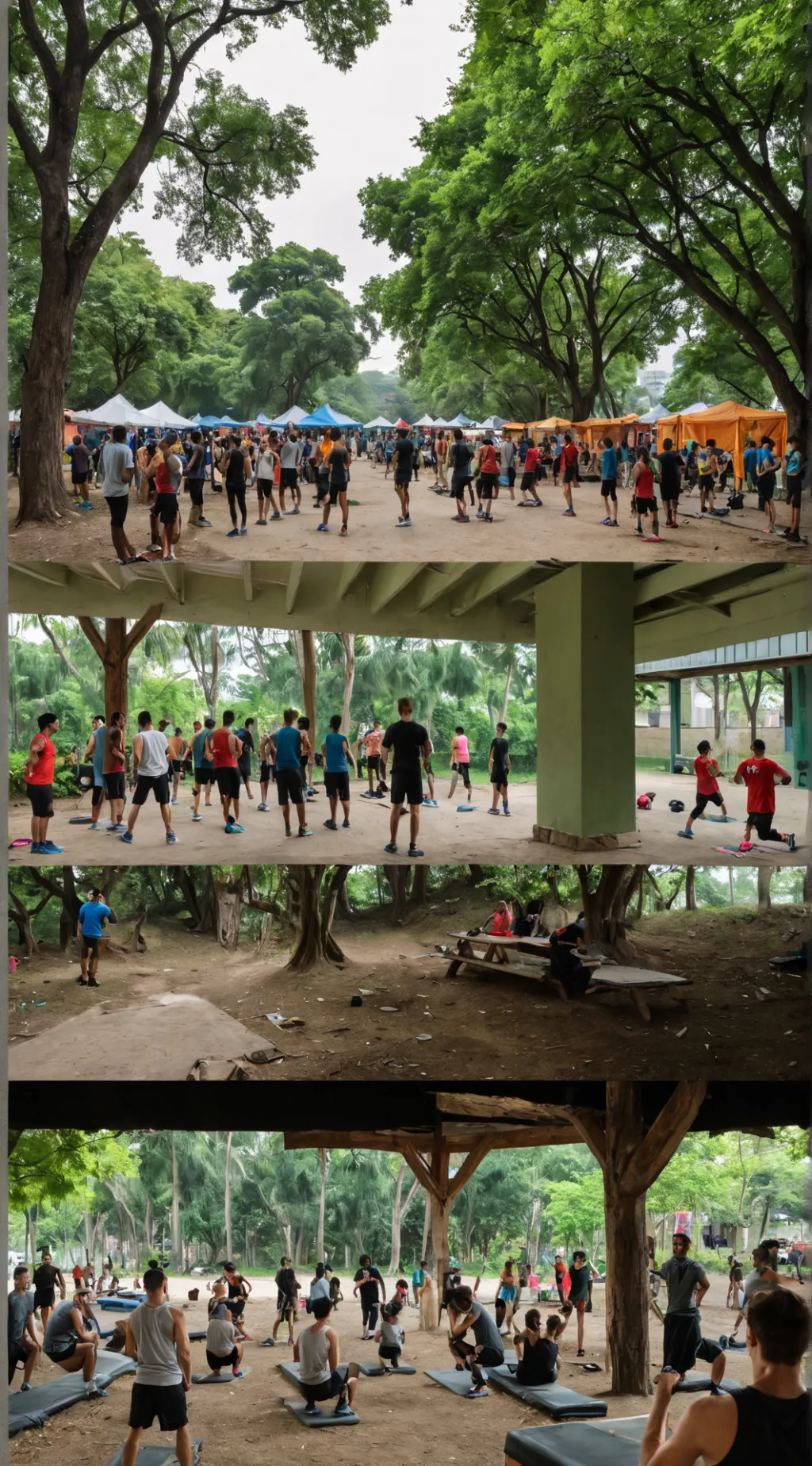 ai character: Global Fitness Pioneer background