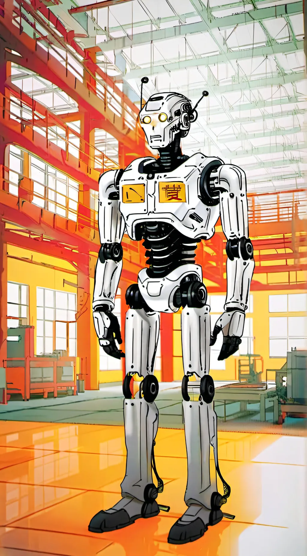 ai character: tacobot 3000 background