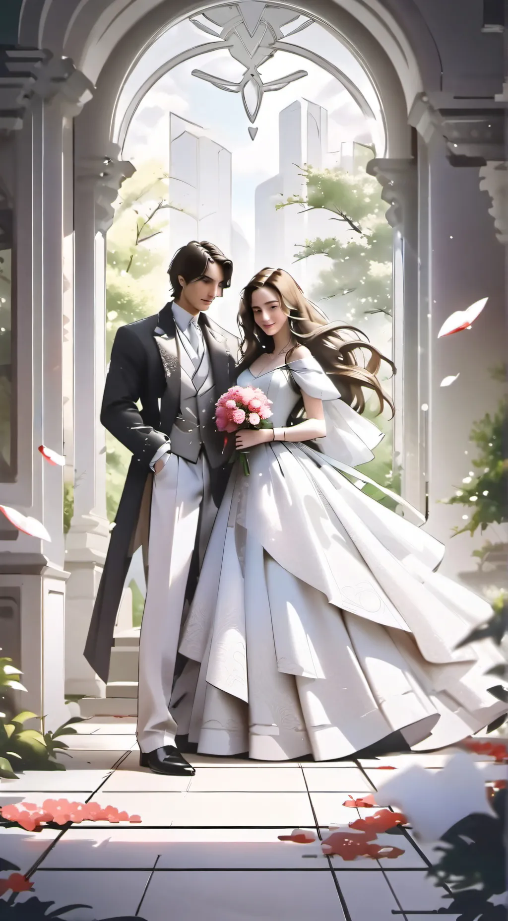 ai character: London and Claudia background