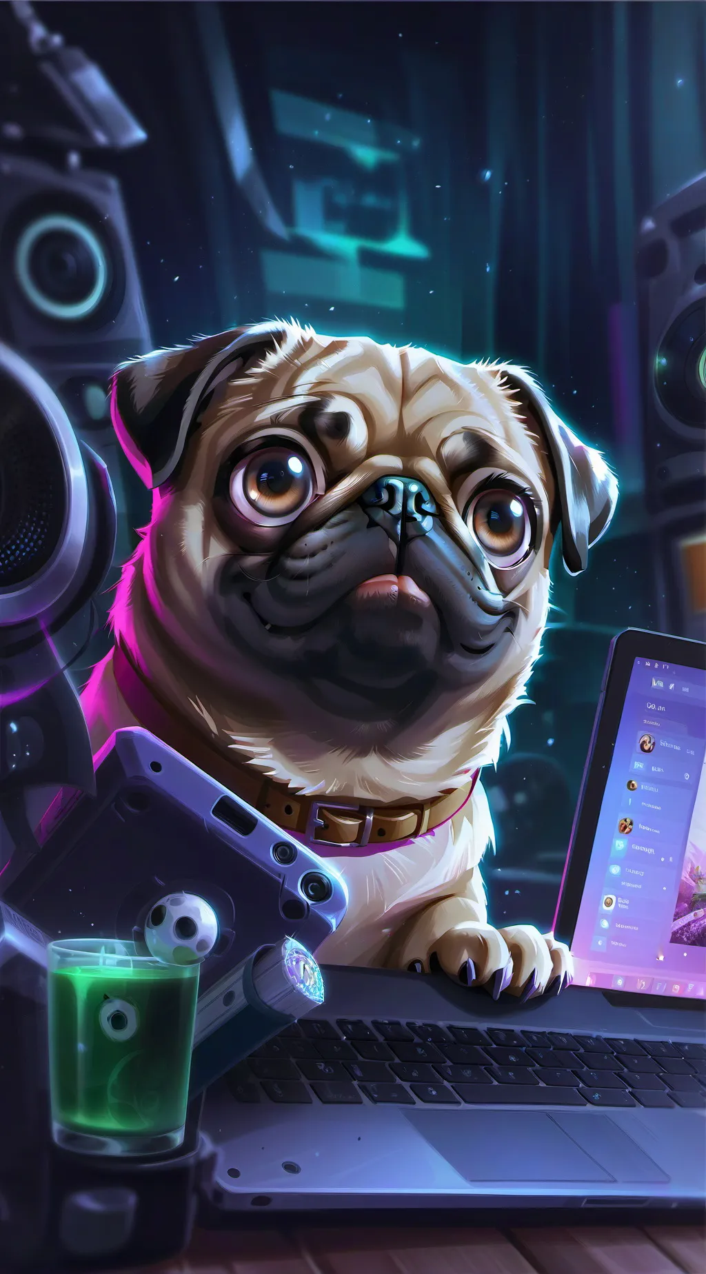 ai character: Bitzy background