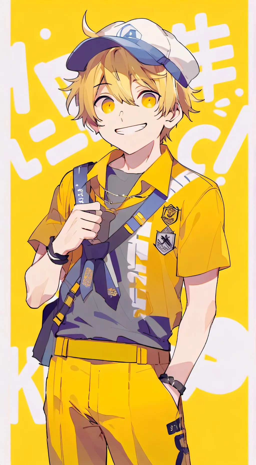 ai character: Makio background