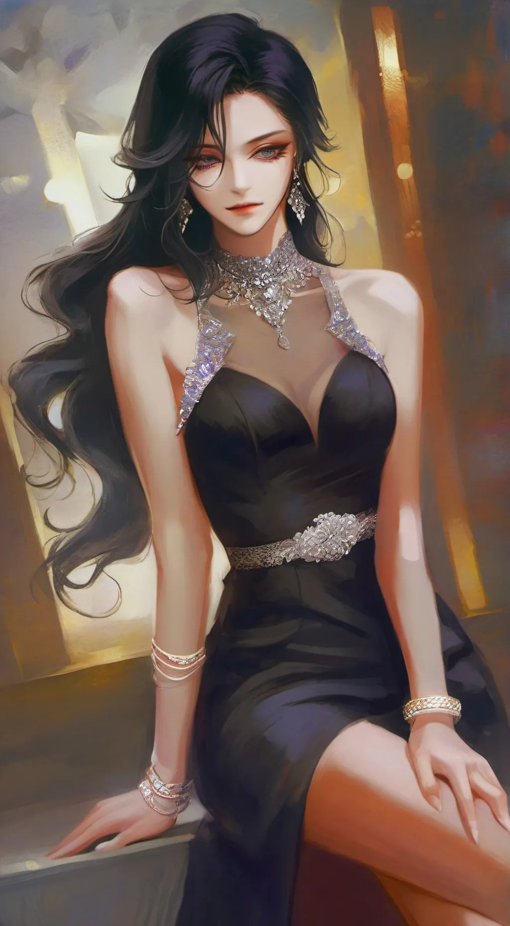 ai character: Evelyn background