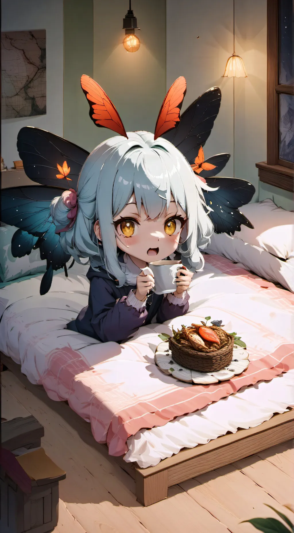 ai character: Masha background