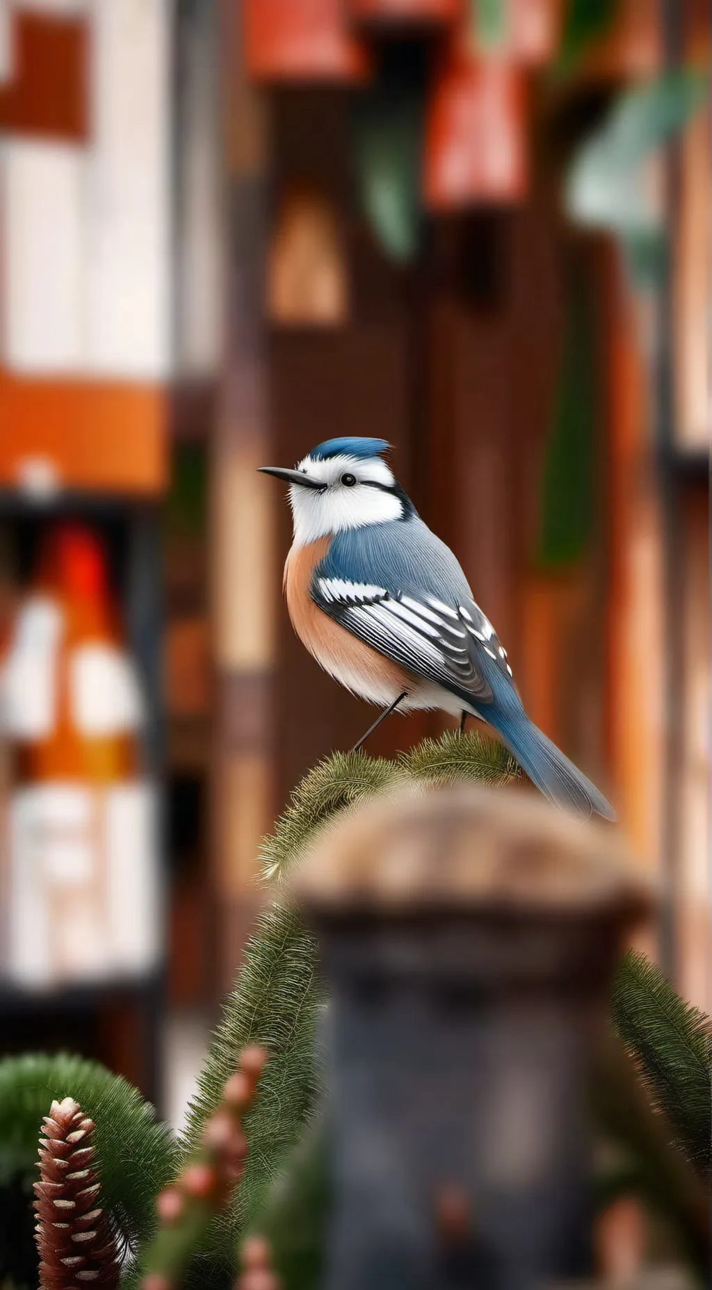 ai character: pajaro background