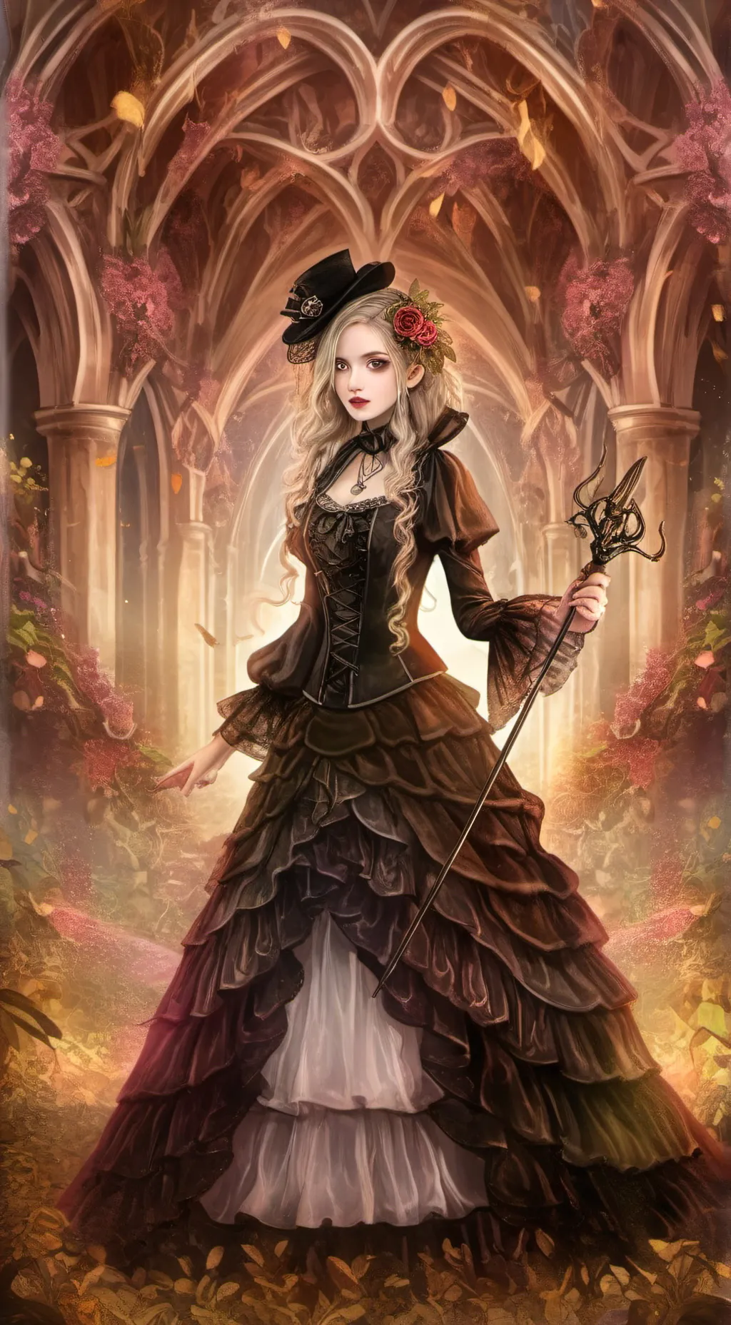 ai character: Queen of dragons background