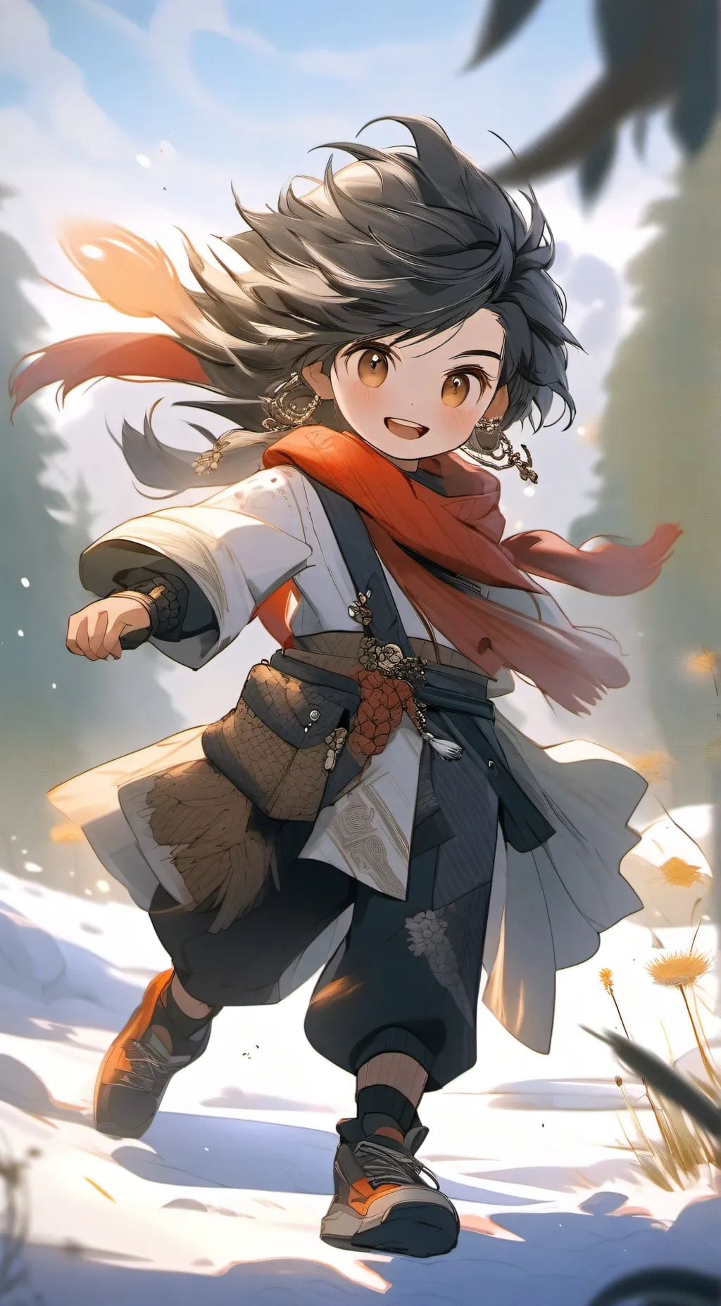 ai character: your lil sis background