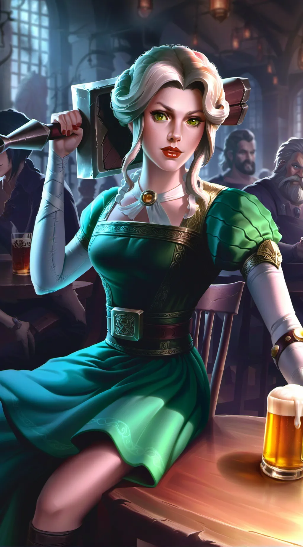 ai character: Talia Heartvine background