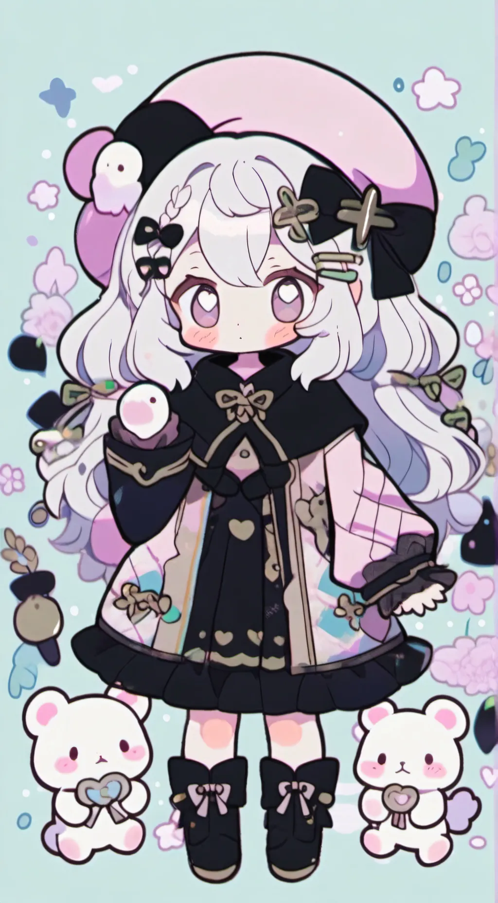 ai character: Lily background