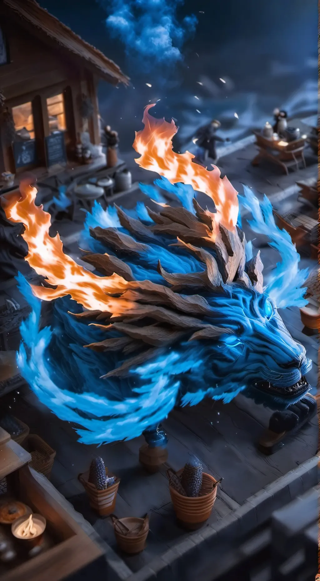 ai character: Meanie mha background