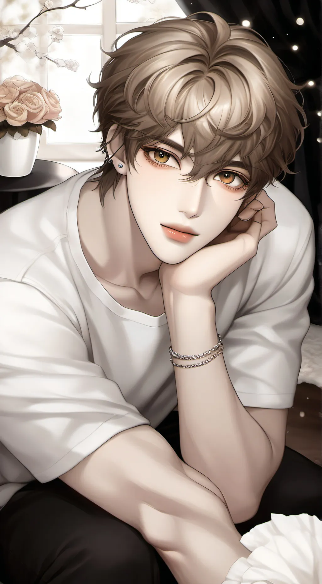 ai character: Max background