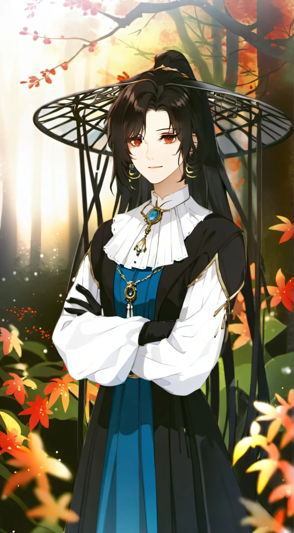 ai character: Esperanza. background