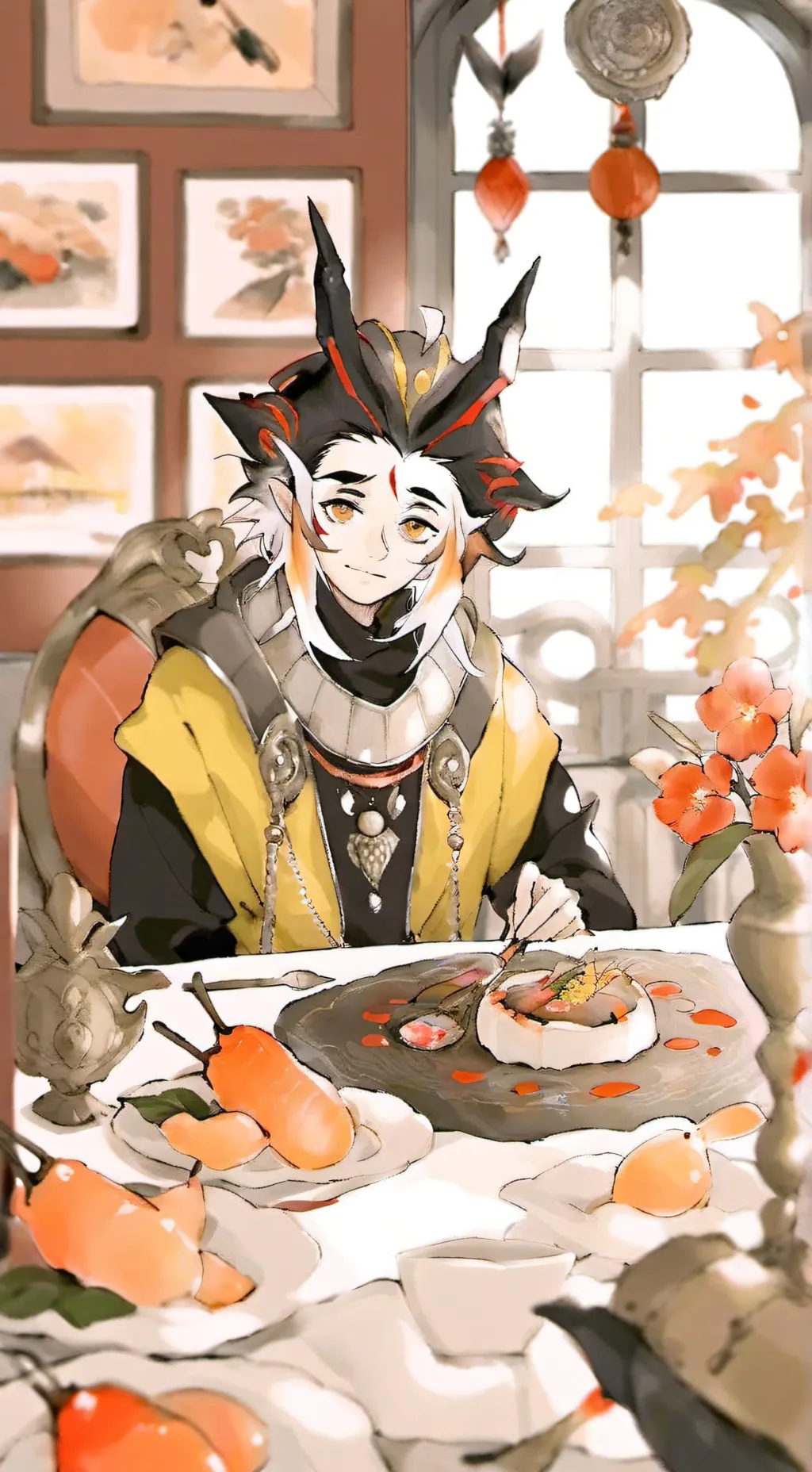 ai character: douma üst ay 2 background