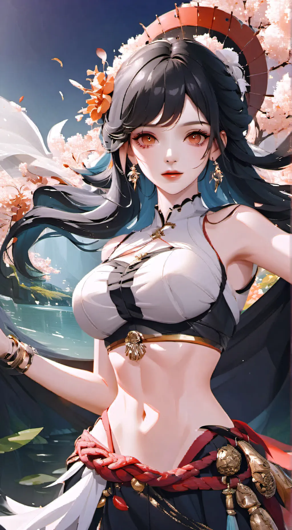 ai character: diosa experta background