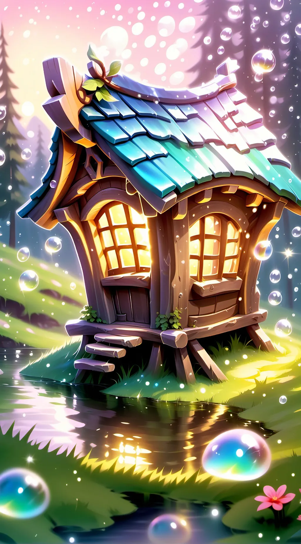 ai character: Sprunki trip background