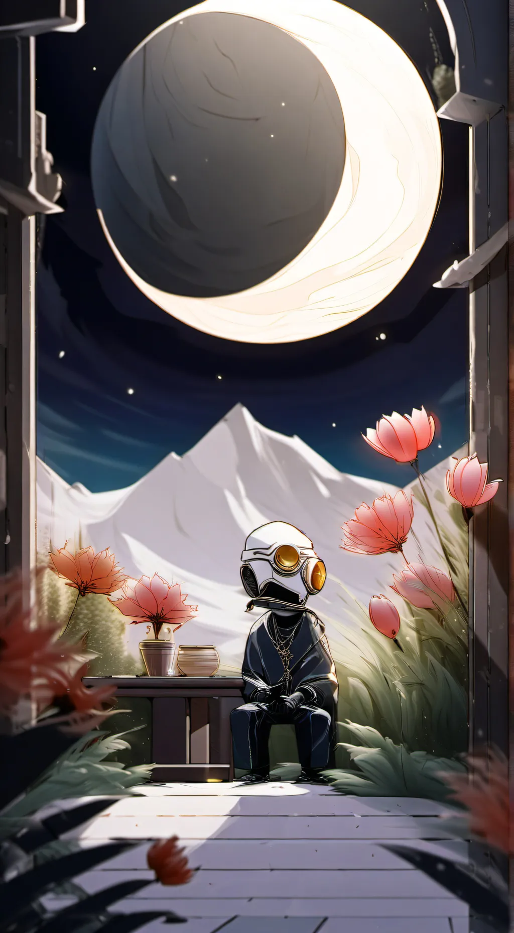 ai character: Dandy background