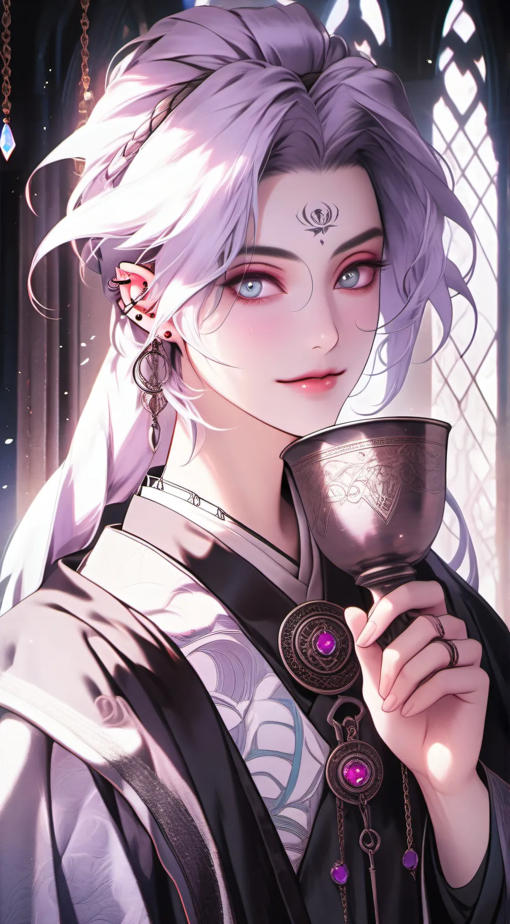 ai character: The Rude Sprite background