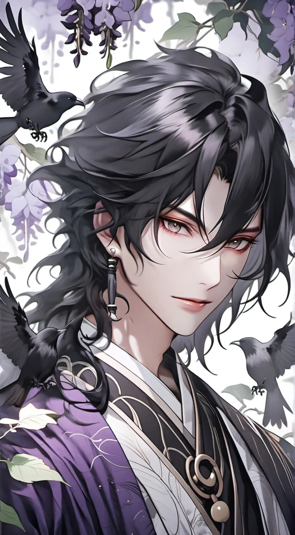 ai character: 忘月（Bougetsu） background