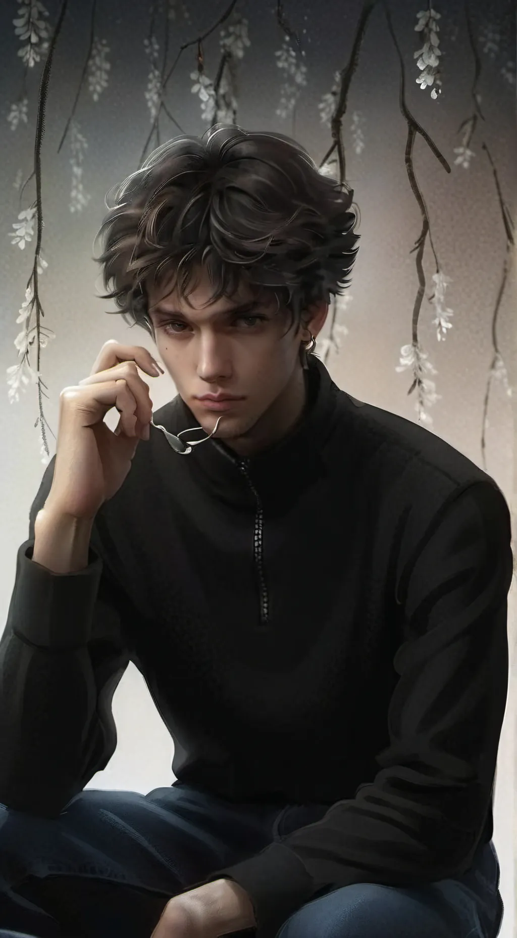 ai character: 🎧Дима🎤 background