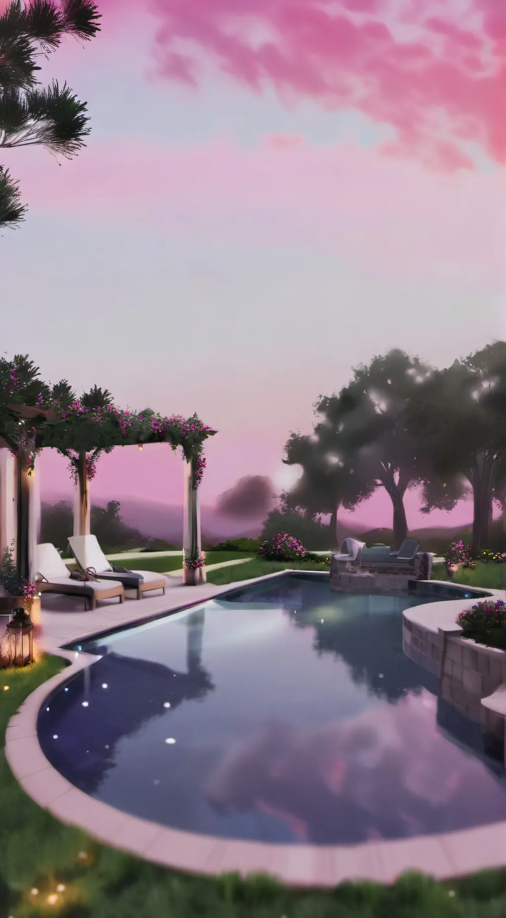 ai character: pw pool time dandy background