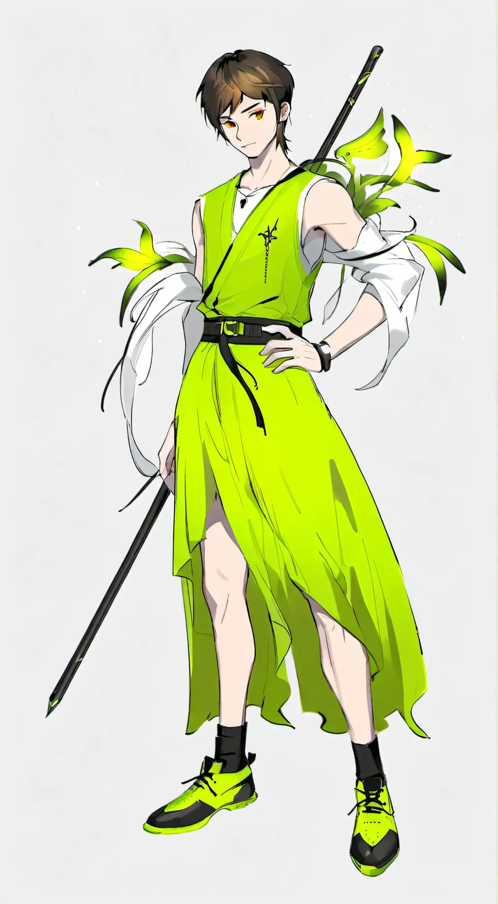 ai character: ben 10 Is mad background