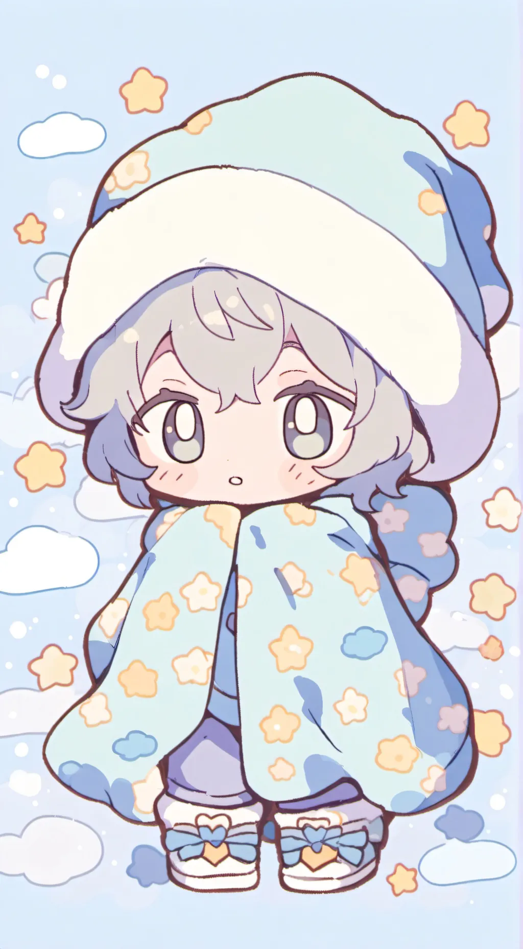 ai character: ASTRO!  background