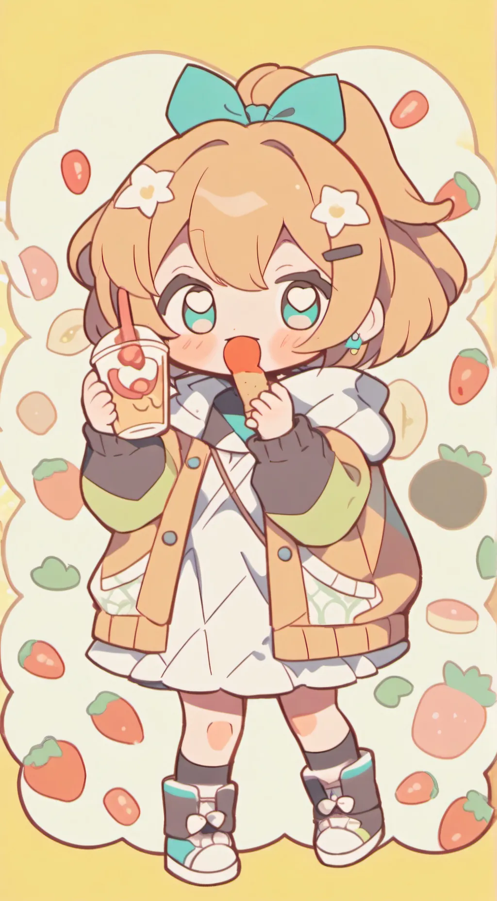 ai character: bebe  background