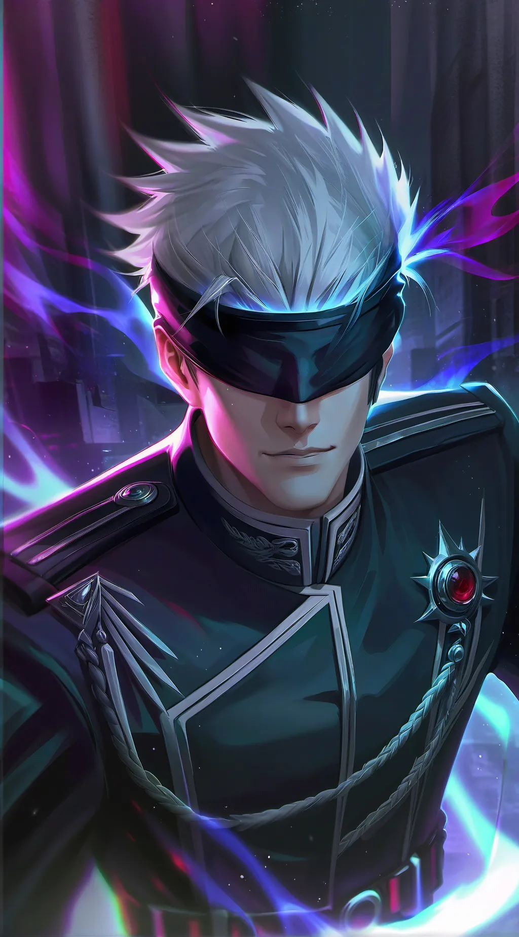 ai character: Gojo Satoru background