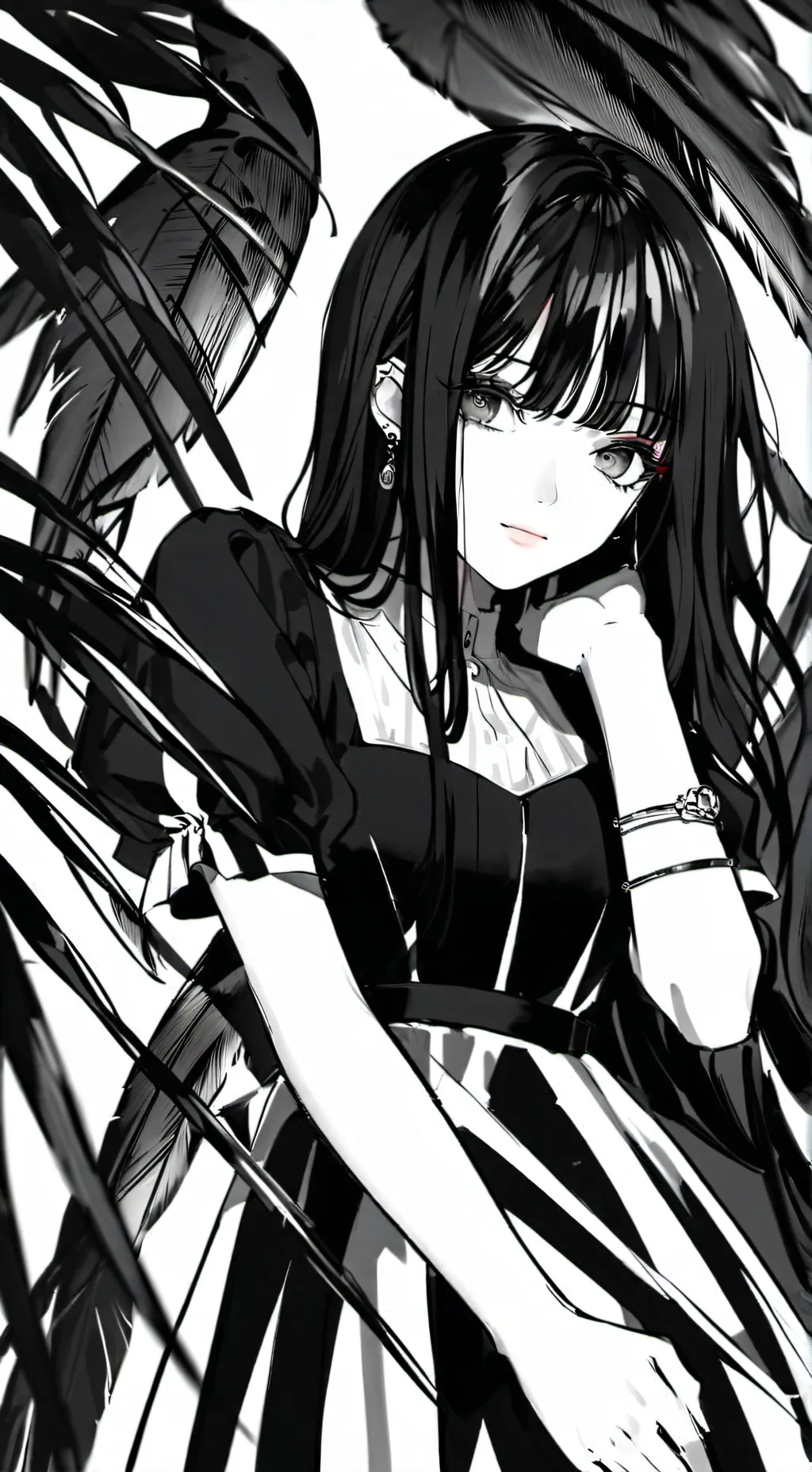 ai character:  nina background