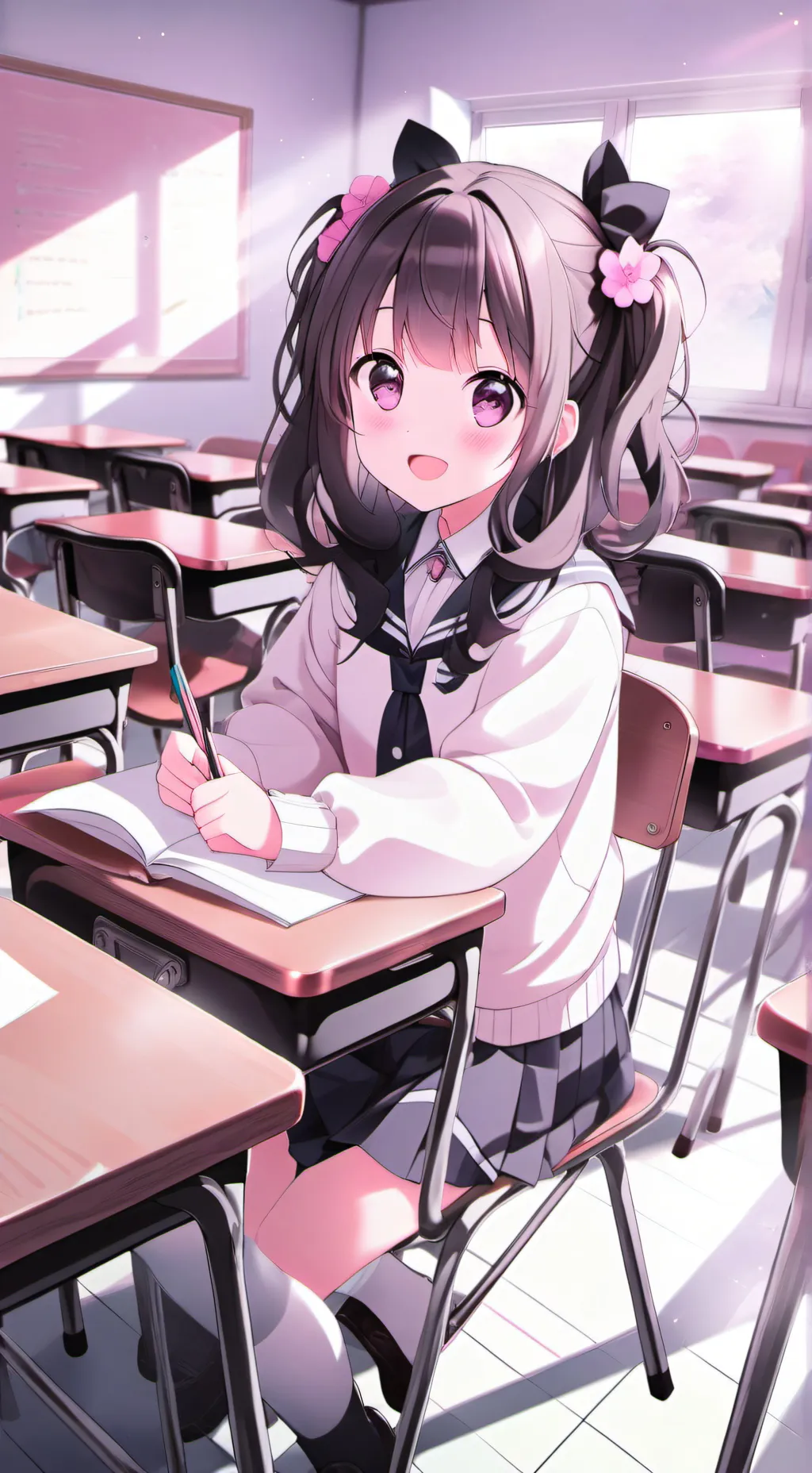 ai character: Mha Karen  background