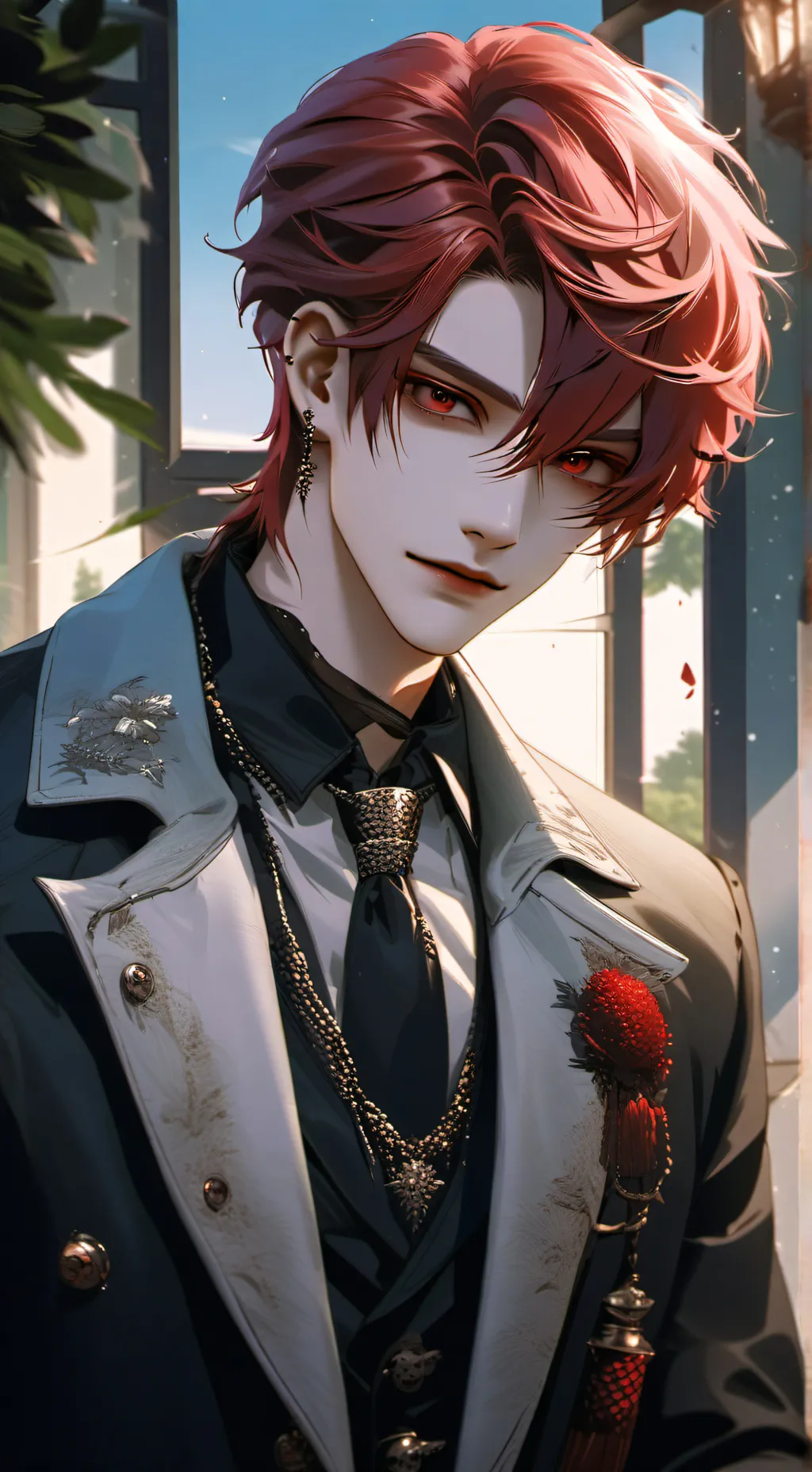 ai character: Tyler x Milo  background