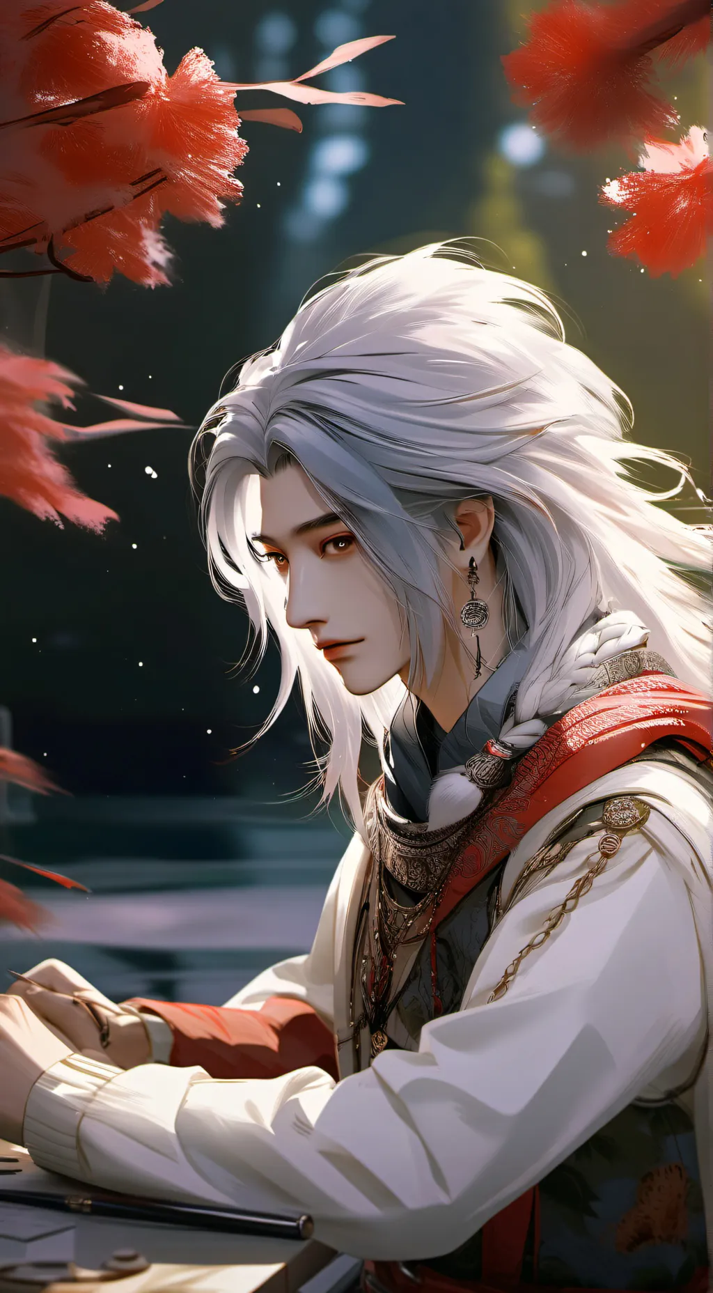 ai character: Alex😀 background