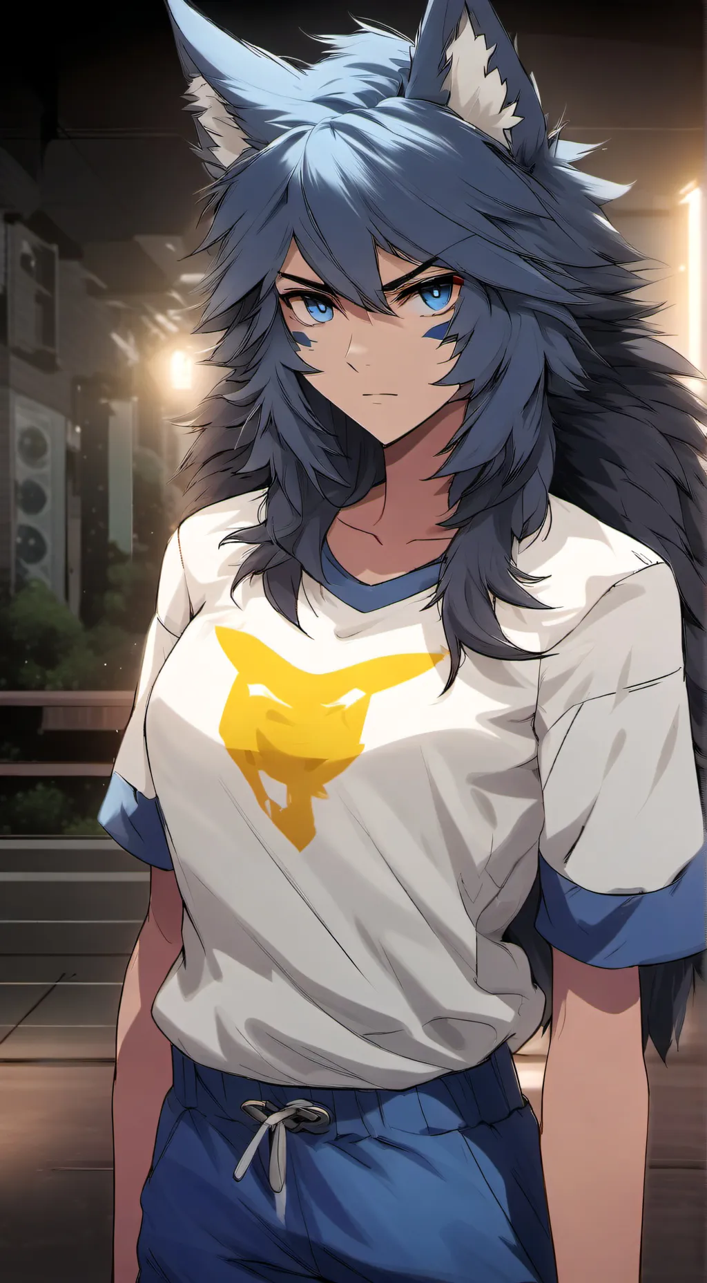 Talkie AI - Chat with Blue wolf