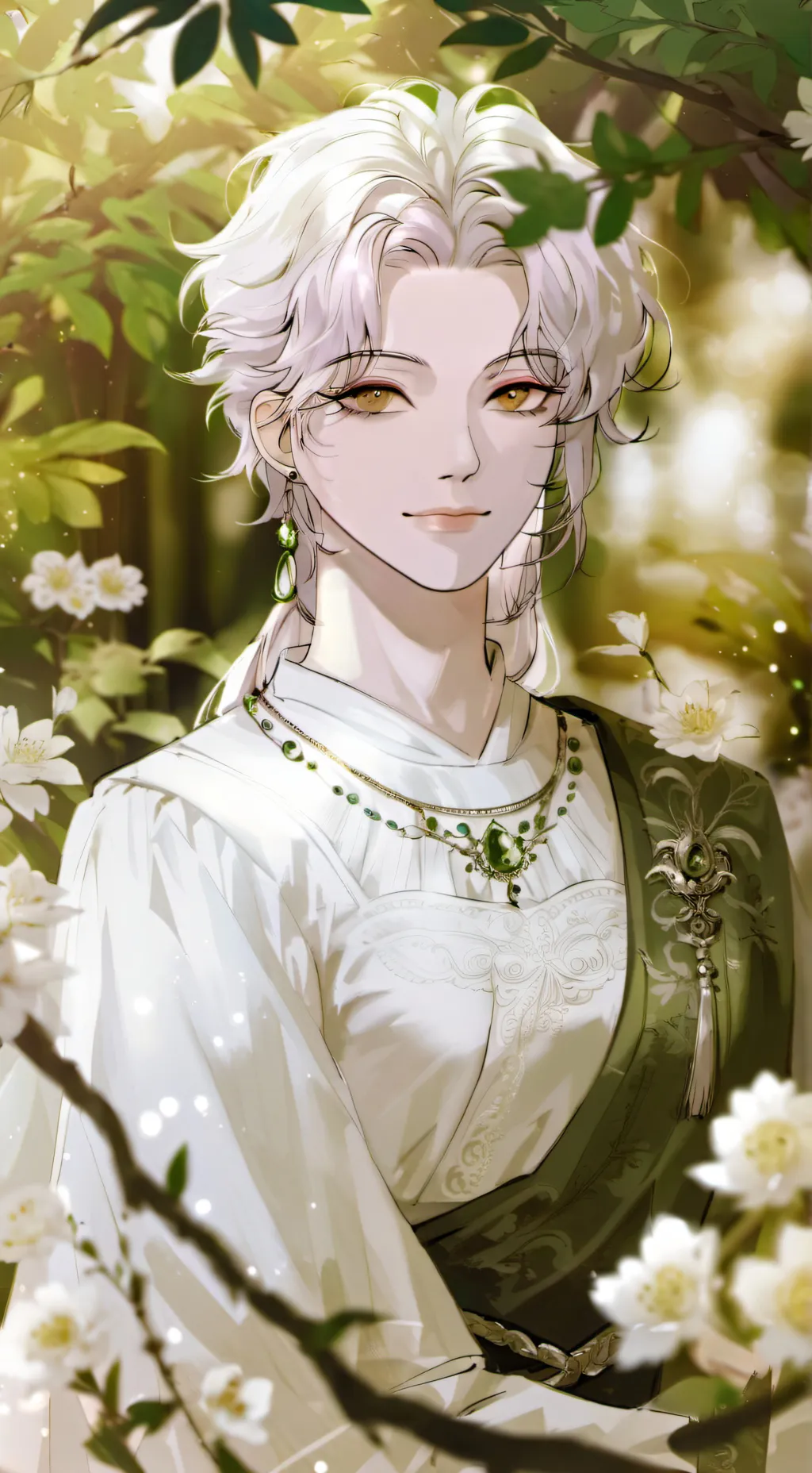 ai character: шан background