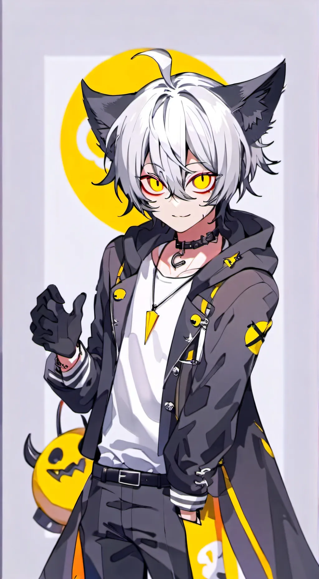 ai character: Ace M. Jade-stone background