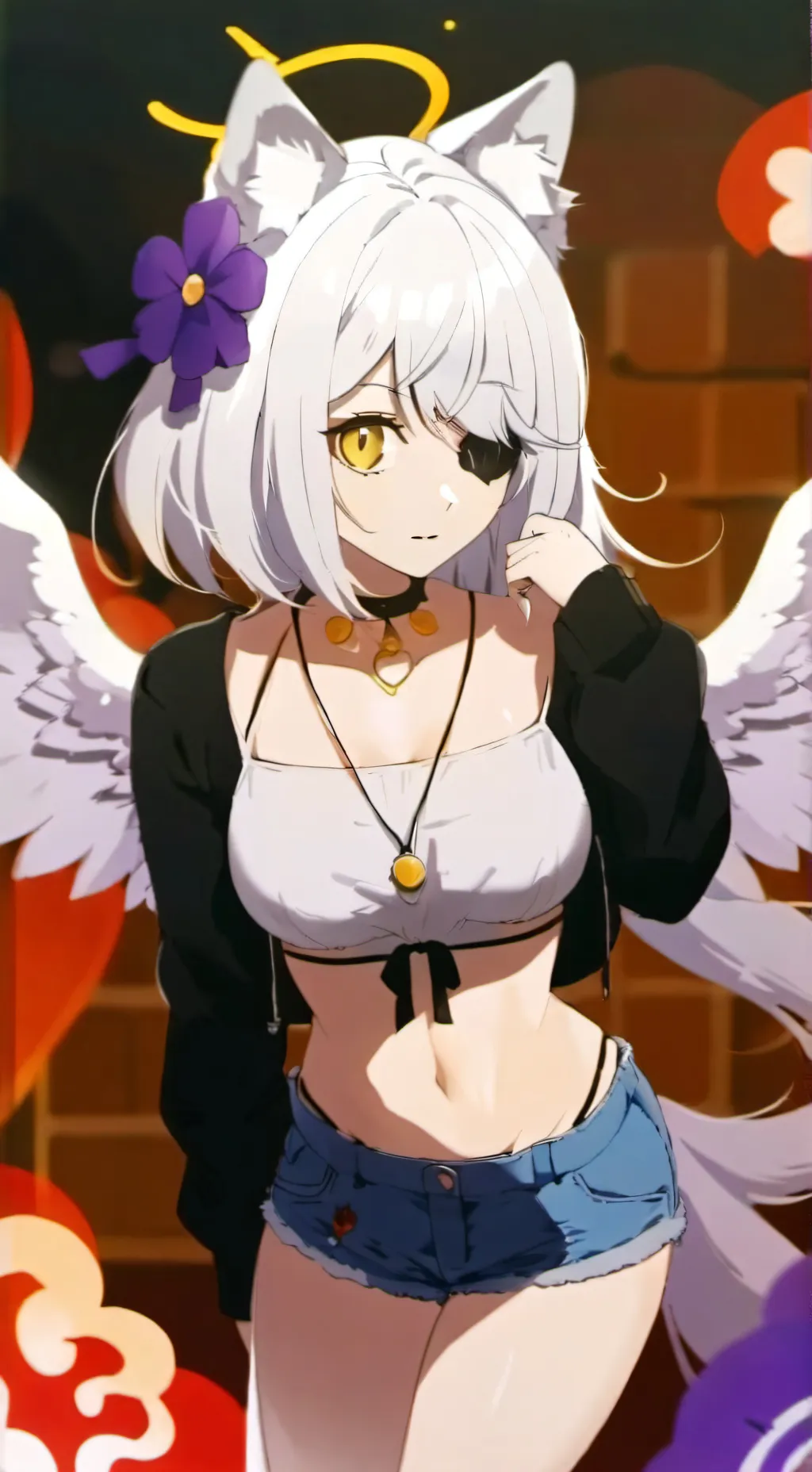 ai character: Darling Sweet background