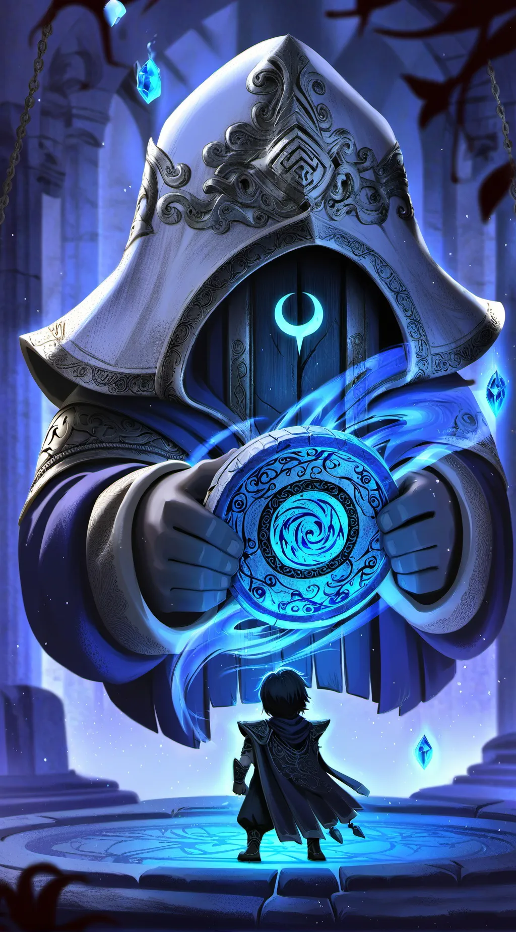 ai character: Who did it? background