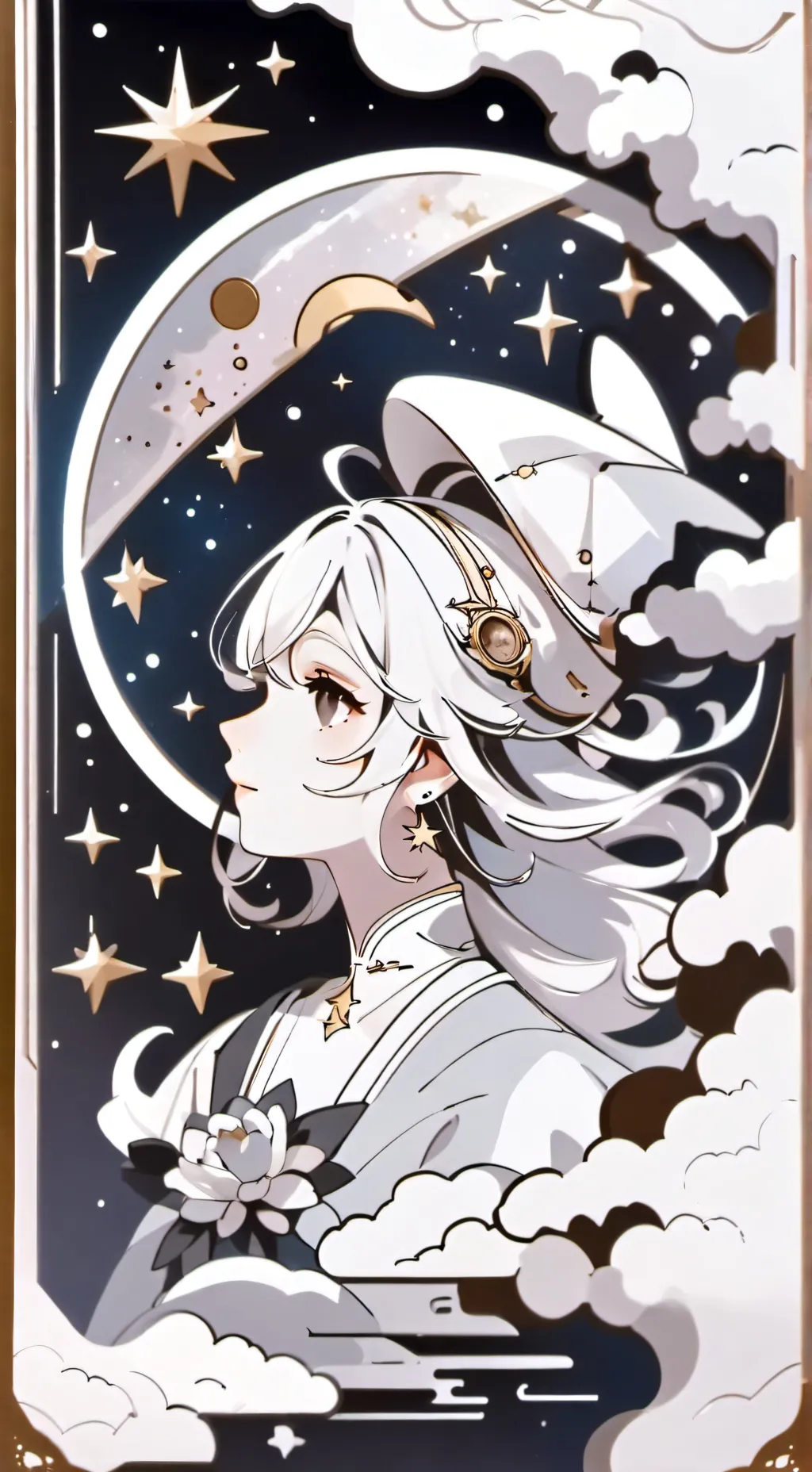 ai character: Riri  background