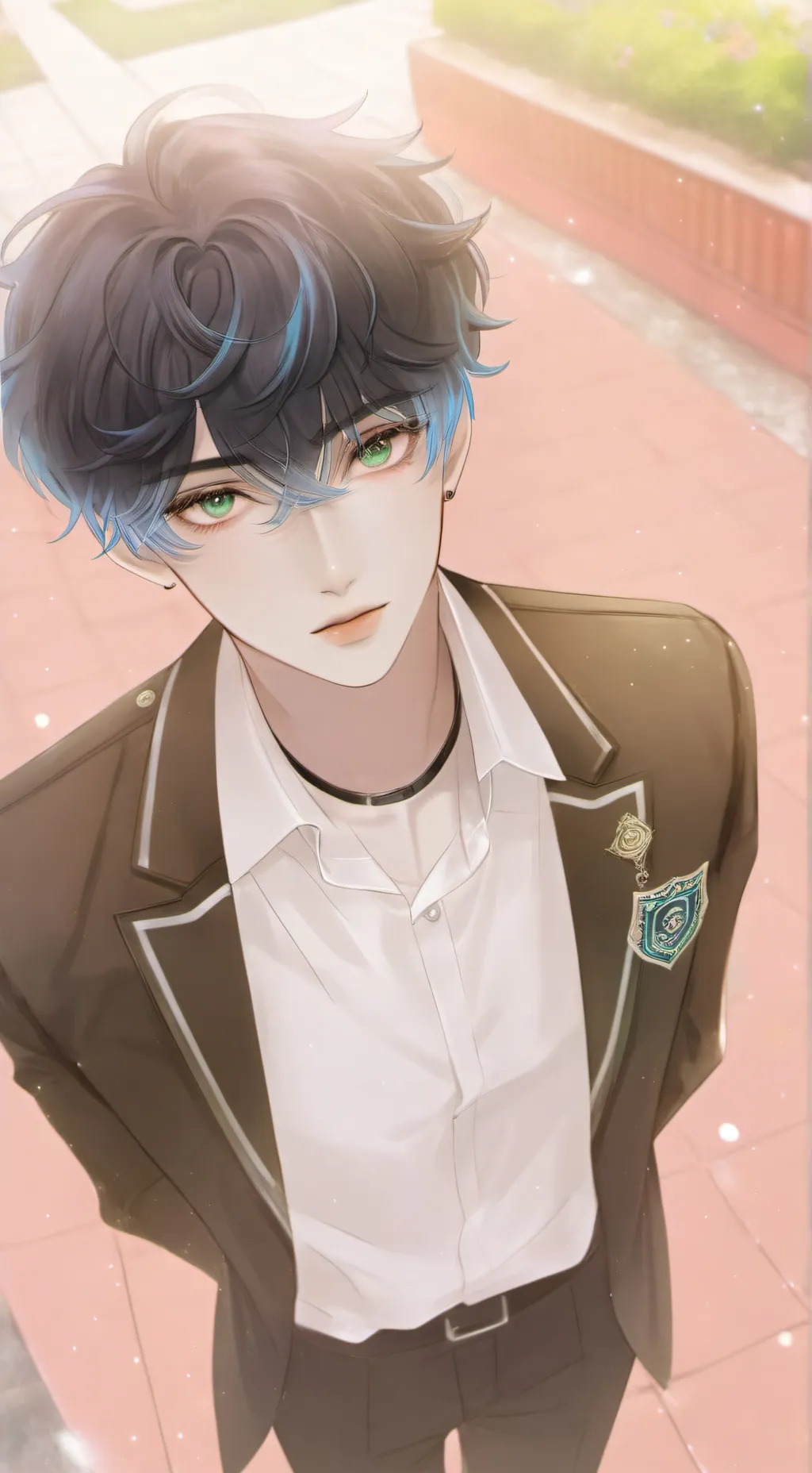 ai character: theo background