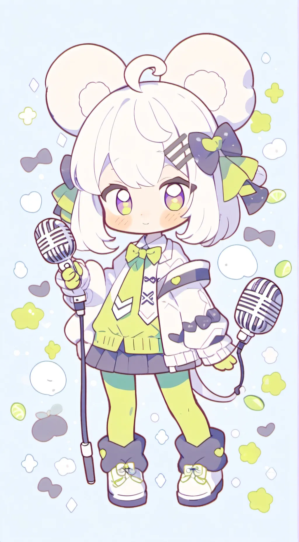 ai character: vee (fw) background